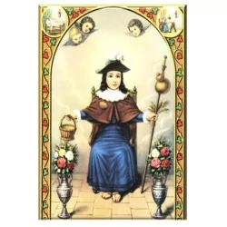 Santo Niño de Atocha Imagen en azulejo 20x30 cm