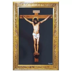 Cristo Crucificado Imagen en azulejo Sigalta