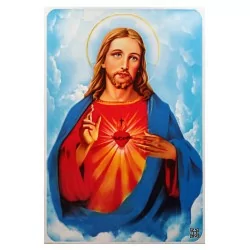 Sagrado Corazón de Jesús Cuadro Imagen en Azulejo