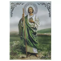 San Judas Tadeo Imagen Mural en Azulejos