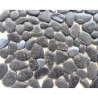 Malla Estilo Piedras decorativa Color Negro 27x27 cm