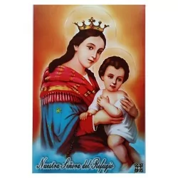 Nuestra Señora del Refugio Cuadro Imagen en Azulejo