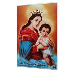 Nuestra Señora del Refugio Cuadro Imagen en Azulejo