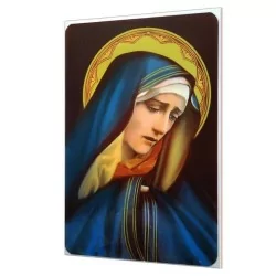 Virgen de los Dolores Cuadro Imagen en Azulejo