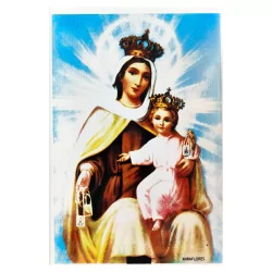 Virgen del Carmen Imagen en azulejo - Miraflores