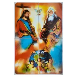 Santisima Trinidad Cuadro Imagen en Azulejo