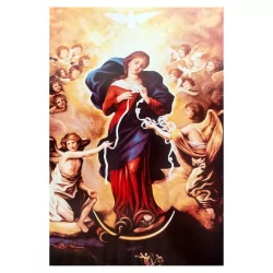 Inmaculada Virgen Desatanudos Cuadro Imagen en Azulejo Sigalta