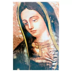 Virgen de Guadalupe Medio Busto Imagen en Azulejo