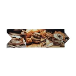 Cenefa para cocina diseño trigo tipo Flecha 8x25 cm
