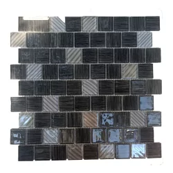 Malla Cenefa decorativa Magenta 30x30 cm Cocina y Baño Alcesa