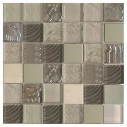 Malla Decorativa Para Pared Abeto 30x30 CM - 