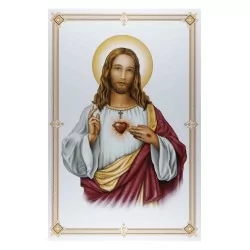 Imagen en Azulejo Sagrado Corazón de Jesús 20x30 cm - Alcesa