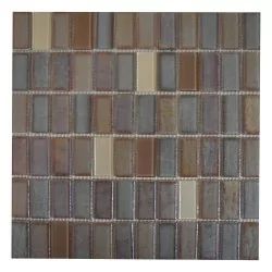 Malla decorativa para pared Maya beige 30x30cm Alcesa