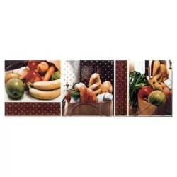 Listelo para cocina Modelo Frutas 7x20CM - Alcesa