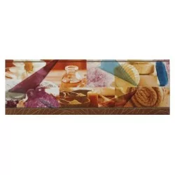 Lístelo para baño diseño SPA 7x20 CM Rectangular