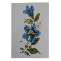 Azulejo decorado para cocina 20x30 cm modelo Flor - 