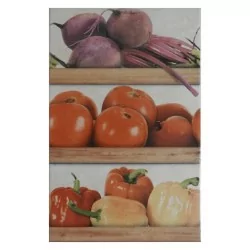 Inserto para cocina Verduras I Azulejo 20x30 cm Alcesa
