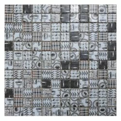 Malla decorativa para Pared Diseño Café 30x30 cm Alcesa