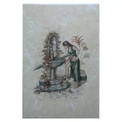 Amazonas en Gamma Beige Imagen en azulejo 20x30 cm Alcesa