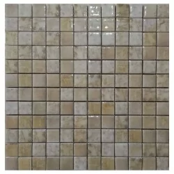 Malla Travertino Beige Brillante