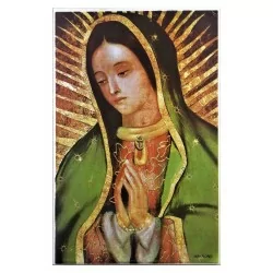 Nuestra Señora de Guadalupe Imagen en azulejo 20x30 cm