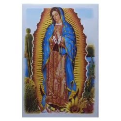 Virgen de Guadalupe Imagen en azulejo 20x30 cm - Sigalta