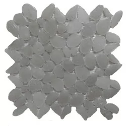 Malla piedras blanco mineral modelo torrente marca Alcesa