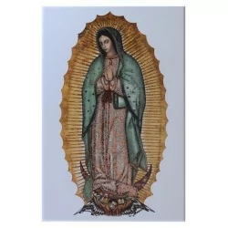 Nuestra Señora de Guadalupe Imagen en Azulejo 20x30 cm - Alcesa