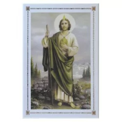 San Judas Tadeo Imagen en Azulejo 20x30cm