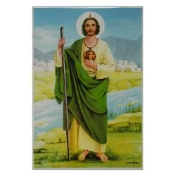 Imagen de San Judas Tadeo en azulejo 20x30 cm