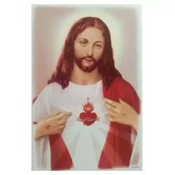 Sagrado Corazón de Jesús Imagen en azulejo Sigalta