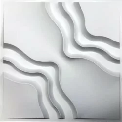 Panel decorativo 3D PVC D126