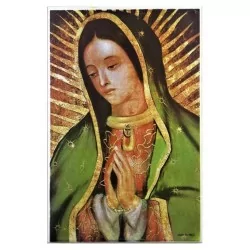 Imagen de la Virgen de Guadalupe en Azulejo Modelo Rayos